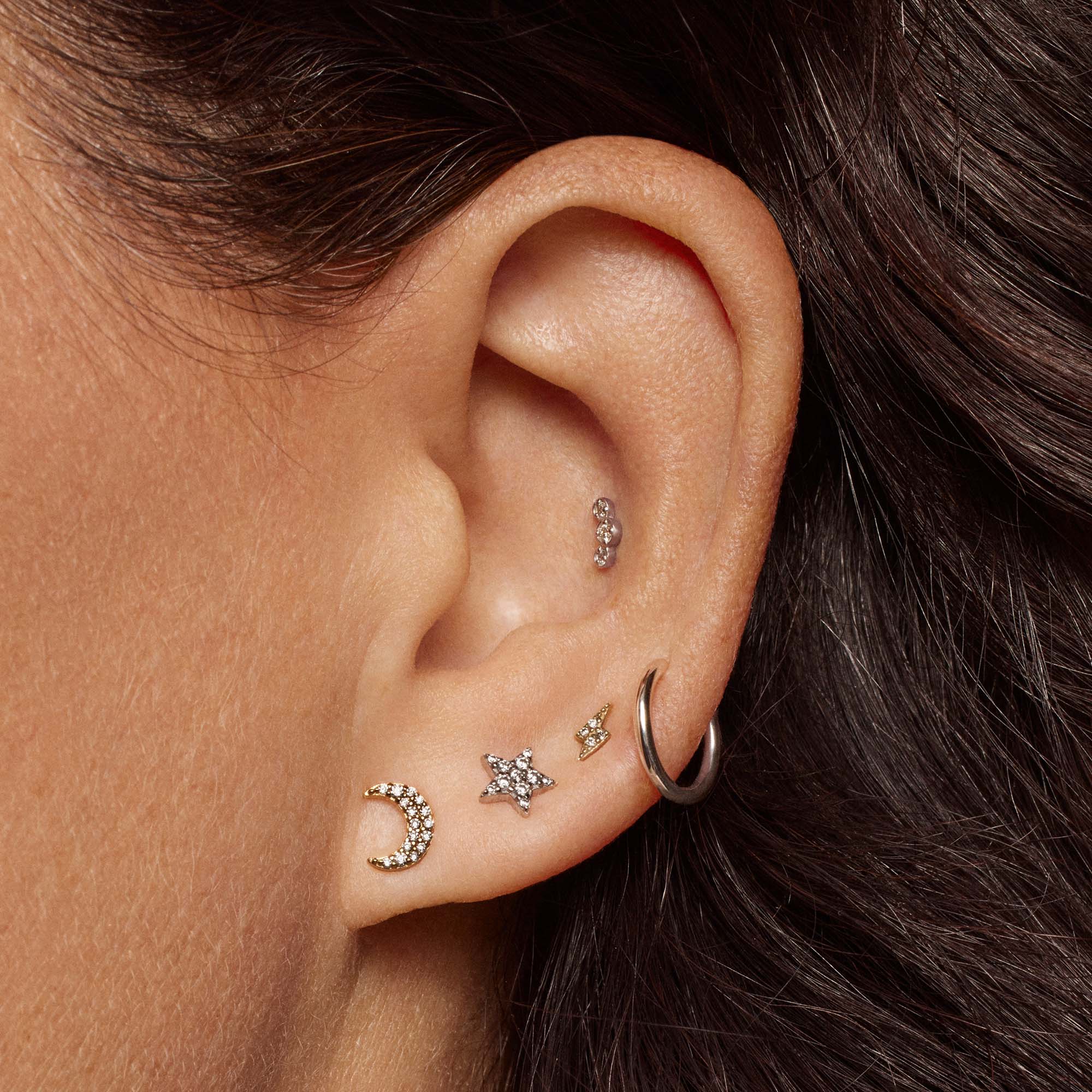 Charmed Circular Hoops - Image 3